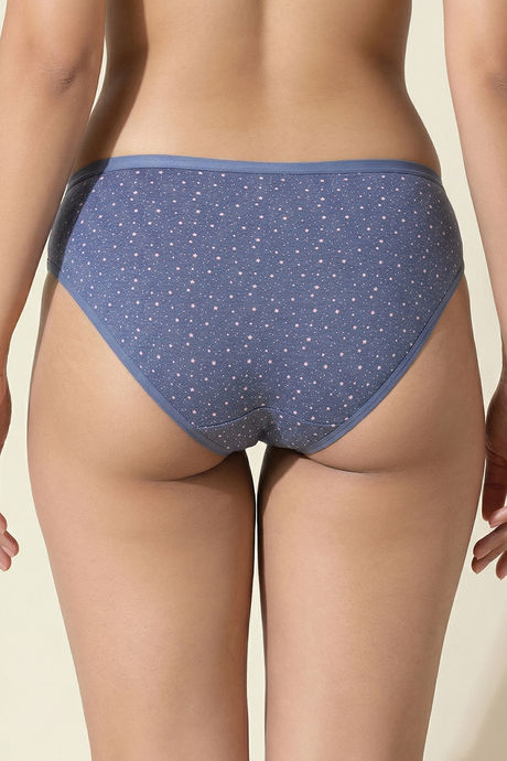 Zivame Low Rise Full Coverage Bikini Panty (Pack of 3) - Multicolor — image 3